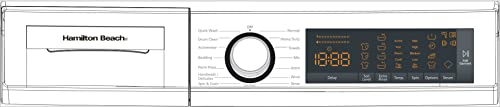 Hamilton Beach HBFW3205 Fullsize Washer-Led Digital Display Panel-5 Wash Cycles-Front Load Design-2.2 Cu Ft thumb #12