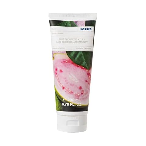 KORRES Guava - Leche corporal alisadora con aloe vera vegana Cover