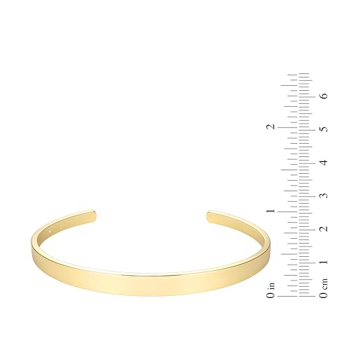 Amazon Essentials Cuff Bracelet, 8"4