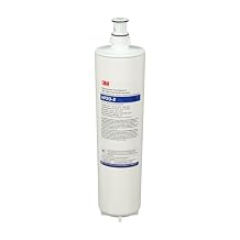 3M Water Filtration Replacement Cartridge for Commercial Ice Maker Machines HF20-S for High Flow Series ICE120-S, Reduces Sediment, Microplastics, Chlorine Taste and Odor, Cysts, Inhibits Scale