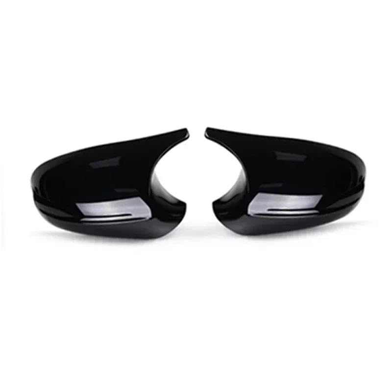 Coques rétroviseurs voiture pour BMW E90 E87 E91 E92 couvercle rétroviseur noir