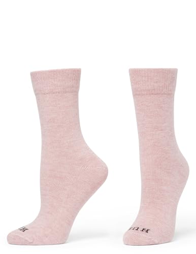 Image of HUE womens Crew Length Boot Socks, 2 Pair Pack