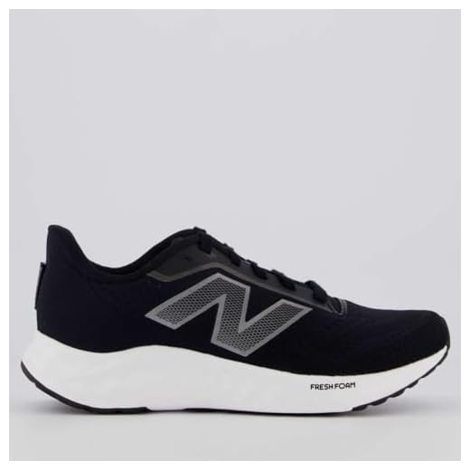 TENIS NEW BALANCE FRESH FOAM ARISHIV4 FEMININO BLACK/SILVER, Calçados Femininos, PRETO/PRATA, 37
