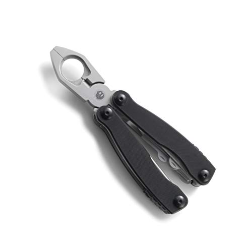 CRKT Ruger 1911 Multitool: Folding Pocket Knife with Liner Lock, Pliers, Spring Cutter, Screwdrivers, Punch Rod, Wrenches, with Polyester Sheath R5100