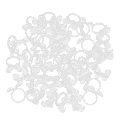 Bnf® 2x100pcs Polish UV Gel Color Pops Display Ring for Nail Art Color Chart Clear Health & Beauty Nail Care Manicure & Pedicure Nail Art Accessories-image-23