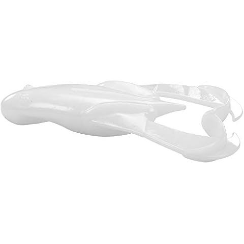 Keitech NF35-009 Noisy Flapper,White,3.5" Cover