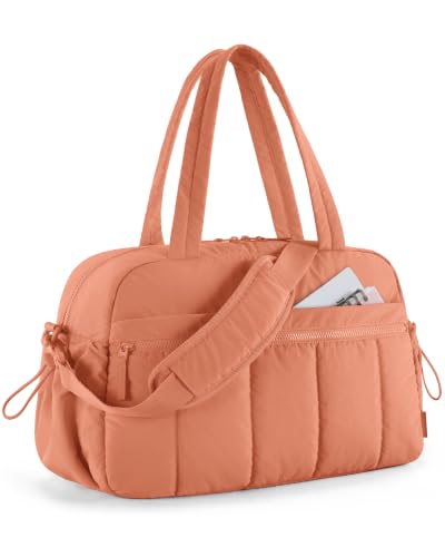 Image of BAGSMART Gym Bag for Women, Duffle Bag for Travel with Wet Pocket, Lightweight Carry on Weekender Duffel, Water Resistant