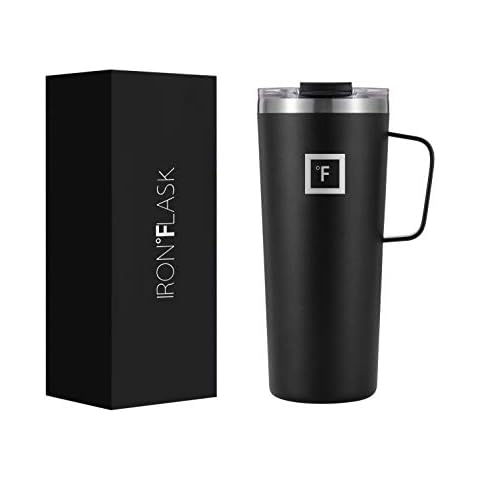IRON °FLASK Grip Mug - 710 ml, Leak Proof Cover