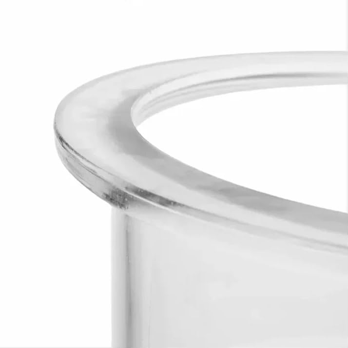 Szklany eksykator próżniowy z mielonym kranem porcelanowym Przezroczysta laboratoryjna szybka suszarka do szkła Szkło laboratoryjne o średnicy 300 mm