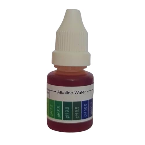 Alklaine pH Test Liquid Drops for Water pH Testing with pH Colour Chart water purifier accessory 1 pieces (30ml)