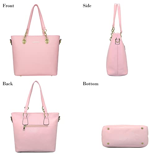 Image of OTMIPIML Purses and Handbags for Women Synthetic Leather Tote Crossbody Bags Satchel Purses Set 6pcs | Set