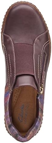 Clarks Caroline Cove Womens Slip On BM US Burgundy | Image 6