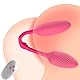 PQKuss Analvibrator Prostata Stimulator Silikon Doppeldildo mit Fernbedienung Analplug 10 vibrationsmodi, Electric Shock Vibratoren Anal Plug Stimulator Sexspielzeug für Männer, Frauen(B)