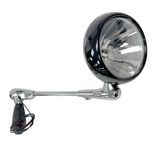 unity 330A-0002 Spotlight Assembly A Shaft 330 Series 6in High Intensity S04 Head with 100W Halogen Bulb Included, Black