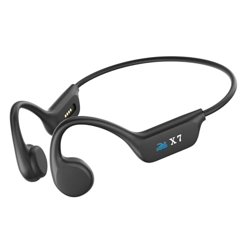 SAMVEK IP68 - Auriculares de natación subacuáticos para natación, ciclismo