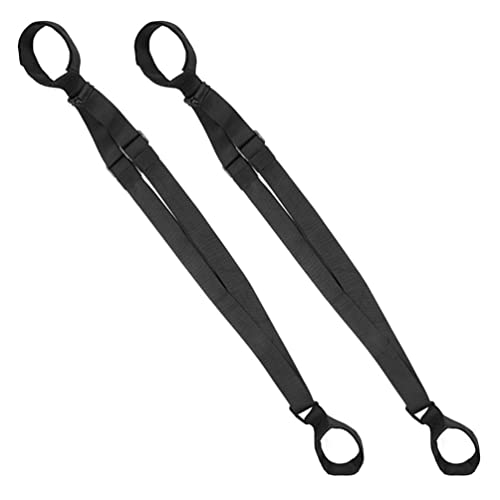 BESPORTBLE 2pcs Ski Carrying Strap Snowboard Wide Shoulder Design Portable Shoulder Strap for Effortless Transport of Skis and Snowboards