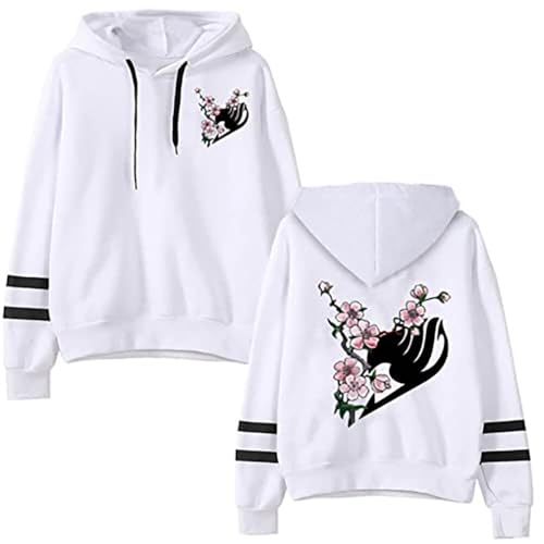 Anime Hoodie Natsu Dragneel Sweatshirt Sweater Jacket Hooded Sweatshirt Tops