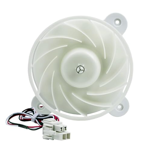 DA31-00287B DA31-00334C Refrigerator Evaporator Fan Motor Compatible with Samsung Refrigerator Replaces DA96-00968A DA31-00334A PS9494284 3954921 AP5948644