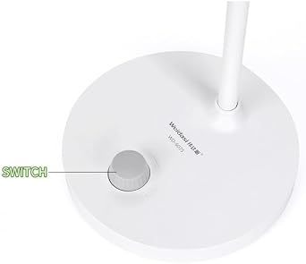 WellHise Dimmerli Led Ayarlanabilir Kablosuz Type-C Şarjlı Masa Lambası Çalışma Lambası [Enerji Sınıfı A]