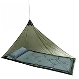 Eklead Moustiquaire - Moustiquaire ext&eacute;rieure pour lit de Camping Simple, 250 Trous...