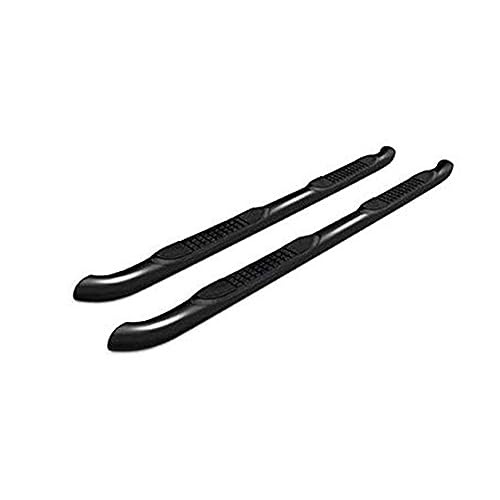 Black Horse Off Road 3in Side Steps Black Compatible with 2014-2023 Jeep Cherokee-9JPCEA