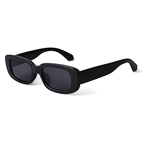 Image of Unisex Stylish Round Sunglasses | TAC Polarized Lens | 100% UV Protection | Men & Women Driving Bikes, Outdoor Sports, Hiking & Travel Eyewear (black sunglass)
