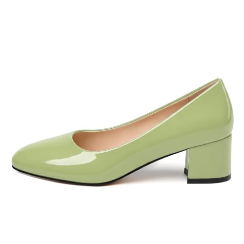 Image of SKYSTERRY Women's Low Heel Dress Pumps Shoes 2 Inch