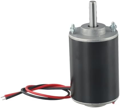 Feegow Bakır Sargılı 12V 24V 30W Kalıcı Mıknatıslı DC Motor Yüksek Hızlı Jeneratör, DIY Projeleri İçin Çift Yönlü CW/CCW Döndürme, Hatmi Makineleri (24V-7000 rpm) - Görsel 1