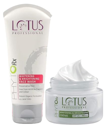 Image of Lotus Professional Whitening & Brightening Day Cream 50g + Face Wash 80g (Set of 2)