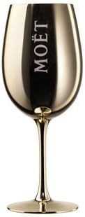 Moet & Chandon Imperial Champagne Gold Glass French Goblet 1