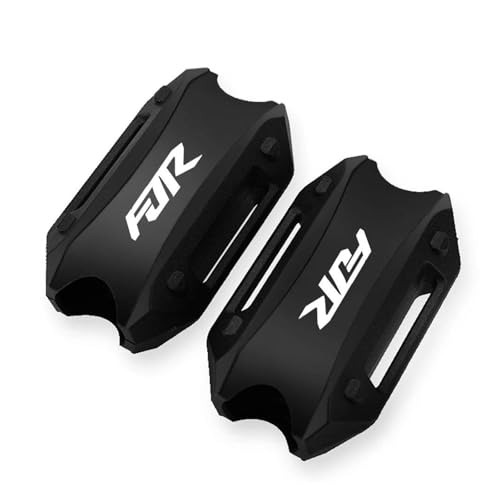Stoßfängerschutzblock Für yama&ha FJR1200 FJR1300 FJR1300A FJR 25MM Motor Stoßstange Schutz Block(Black)