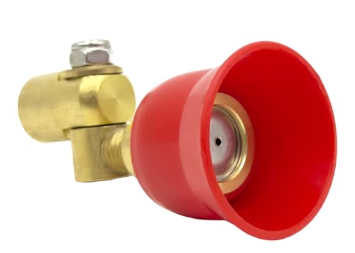Image of Adjustable Brass Sprayer Nozzle with Windproof Cap | 2 Spray Modes High-Pressure Mist & Vortex Nozzle for Agriculture Sprayer Pump, Garden, Grass Sprinkling & Multi-Function Fogger