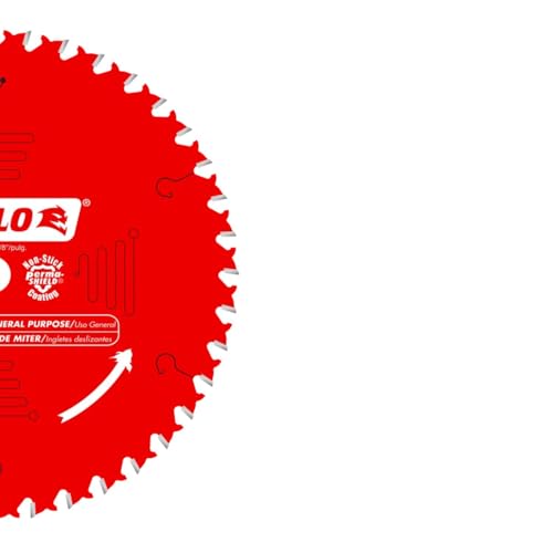 Image of Diablo General Purpose Saw Blade for Wood - Tico Hi-Density Carbide - 8-1 /2 inch Diameter, 40 ATB Teeth, 5 /8 inch Arbor, .094 inch Kerf, 15 Hook Angle, .063 inch Plate, 9000 Max RPM - D0840S