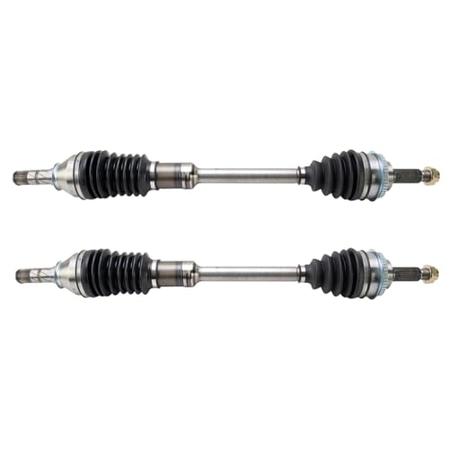 Image of TRQ Front Driver and Passenger Side Severe Duty CV Axle Assembly Set Compatible with 2003-2008 Subaru Forester 2004-2006 Baja 2004-2006 Impreza