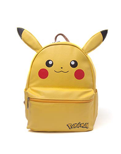 Erik Mini Sac À Dos Pikachu, Pokémon Mixte Adulte, Multicolore (Multicolore), 16x32x26 cm (W x H x L)