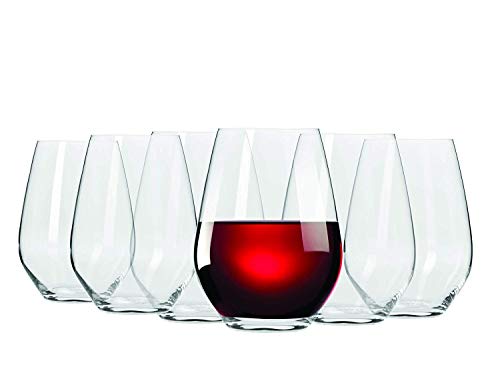 Oval Shape Wide Bottom Beverage Glasses can be Used to Serve Juice, Water, Cold Drinks.(400 ML, Set of 6)