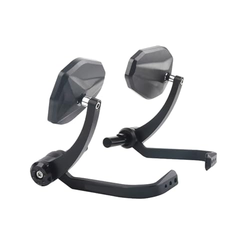 Espejos retrovisores para Ducati Monster 1200 S 2017-2021 con protector de freno negro 4