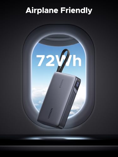 UGREEN Nexode 20000mAh 67W Built-in USB-C Power Bank - image 8