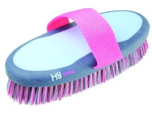HySHINE Pro Groom Body Brush - Navy/Light Blue