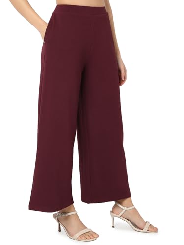 Image of Smarty Pants Women's Cotton Rib Pleated Trouser.