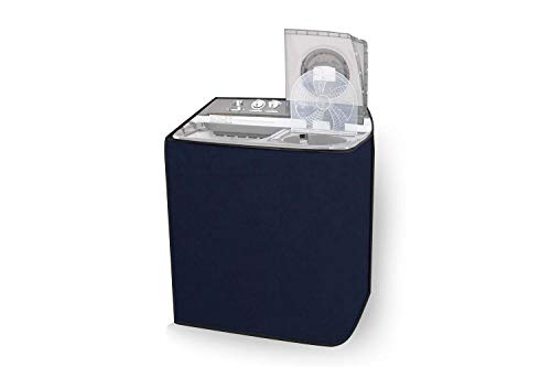 Image of The Furnishing Tree Washing Machine Cover Blue Compatible for LG 7 KG Semi-Automatic Top Loading P8073R3FA