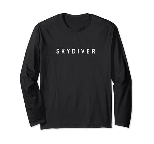 Skydivers Hobbie Moderne, Contemporain Polices Design Manche Longue