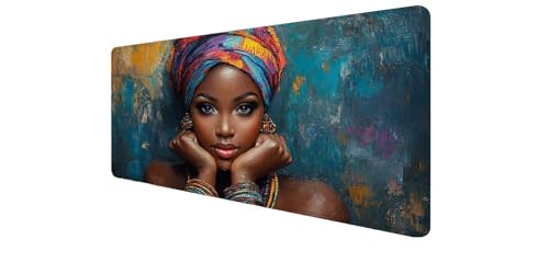 Tapis de souris grand format 100x50 cm pour stabiliser votre clavier et souris