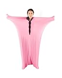 TOPARCHERY Sensory Sox Body Socks ，56' x 27' Full Body Wrap to Relieve Stress Deep Pressure Simulation Body，Good for Height: 52'-61' Large，Pink