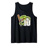 Photo Gallery raro! ho 10 anni! decimo compleanno di cool dino dinosaur baseball canotta Photo Gallery raro! ho 10 anni! decimo compleanno di cool dino dinosaur baseball canotta