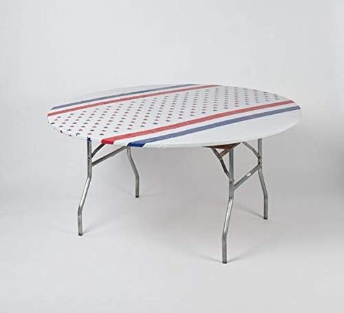 60" Round Patriotic Kwik Covers-6 Pack