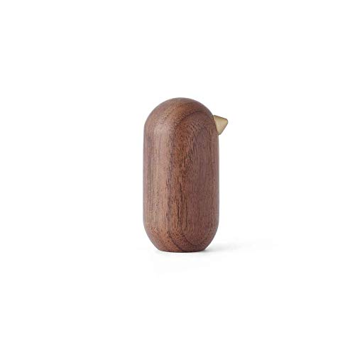 Normann Copenhagen Little Decorative Bird, 13,5x6cm, Brown