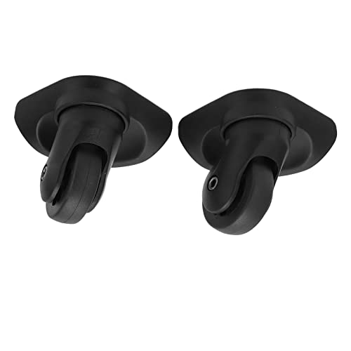 Luggage Swivel Casters Mute Black Suitcase Wheels Replacement For A522