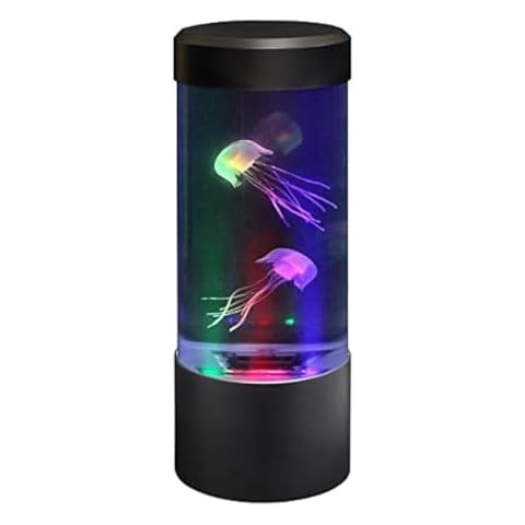 Playlearn Mini Jellyfish Aquarium Lamp with LED Cover