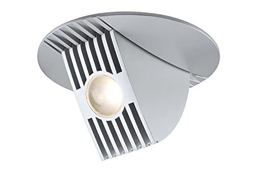 Premium Line Lot de 3 spots encastrables Bow 10 W LED chrome mat, inclinable, 1er Kit